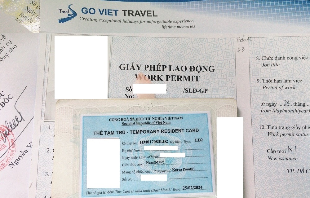 Temporary Resident Card for Foreign Workers in Vietnam 