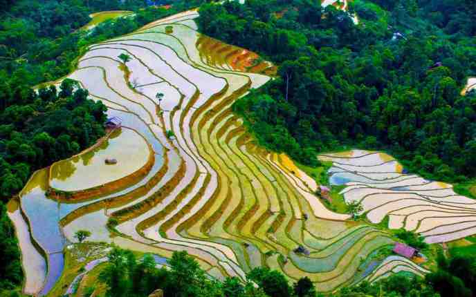 Ha Giang in water season